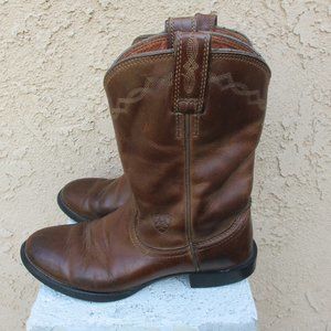 ARIAT ~ HERITAGE ROPER BOOTS ~ 8.5 ~ DISTRESSED